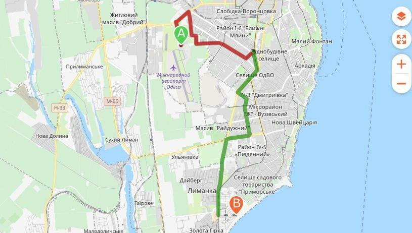 Корсар:Korsar Hotell Odessa Eksteriør bilde